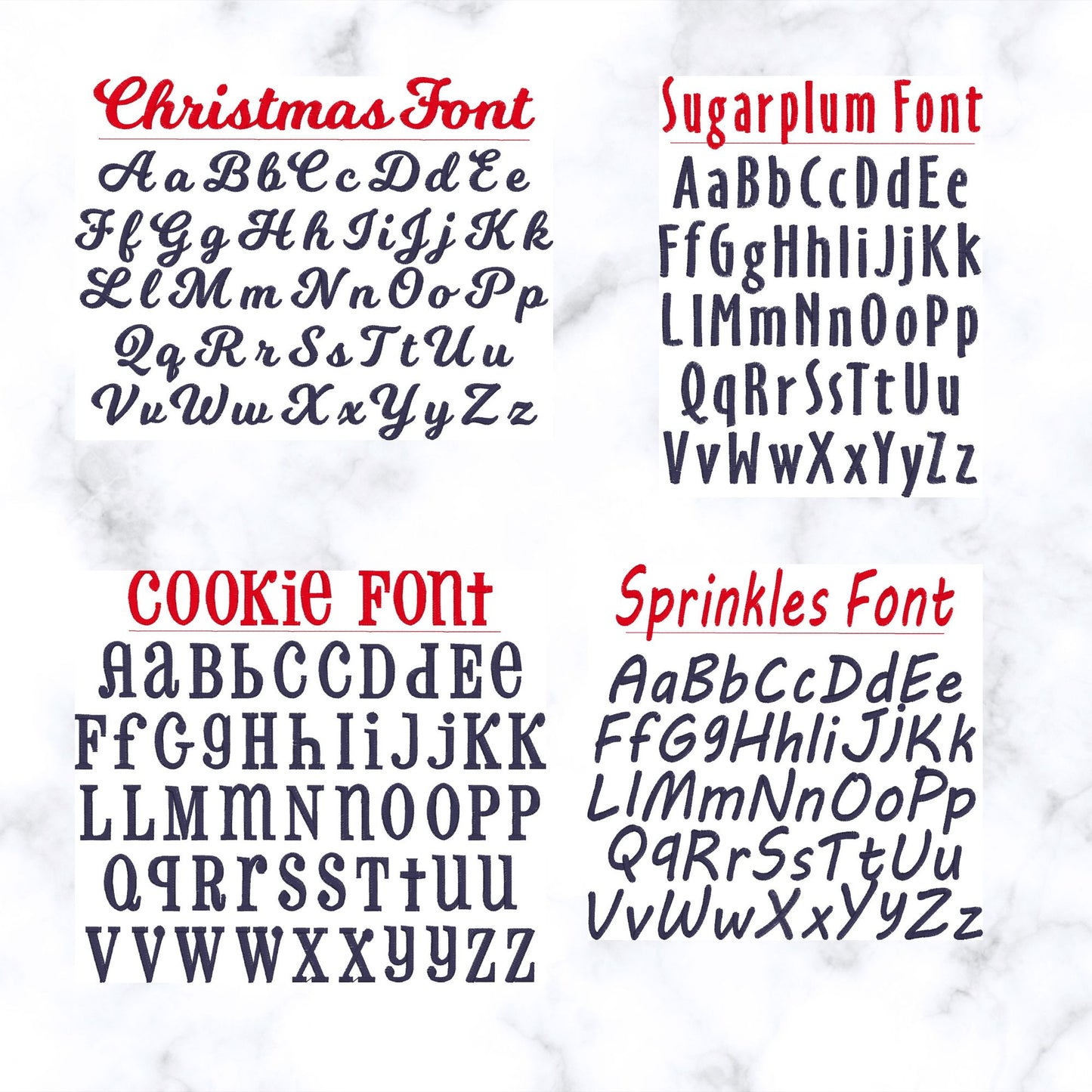 Personalized Embroidered Furry Brown Cow Family Christmas Stocking