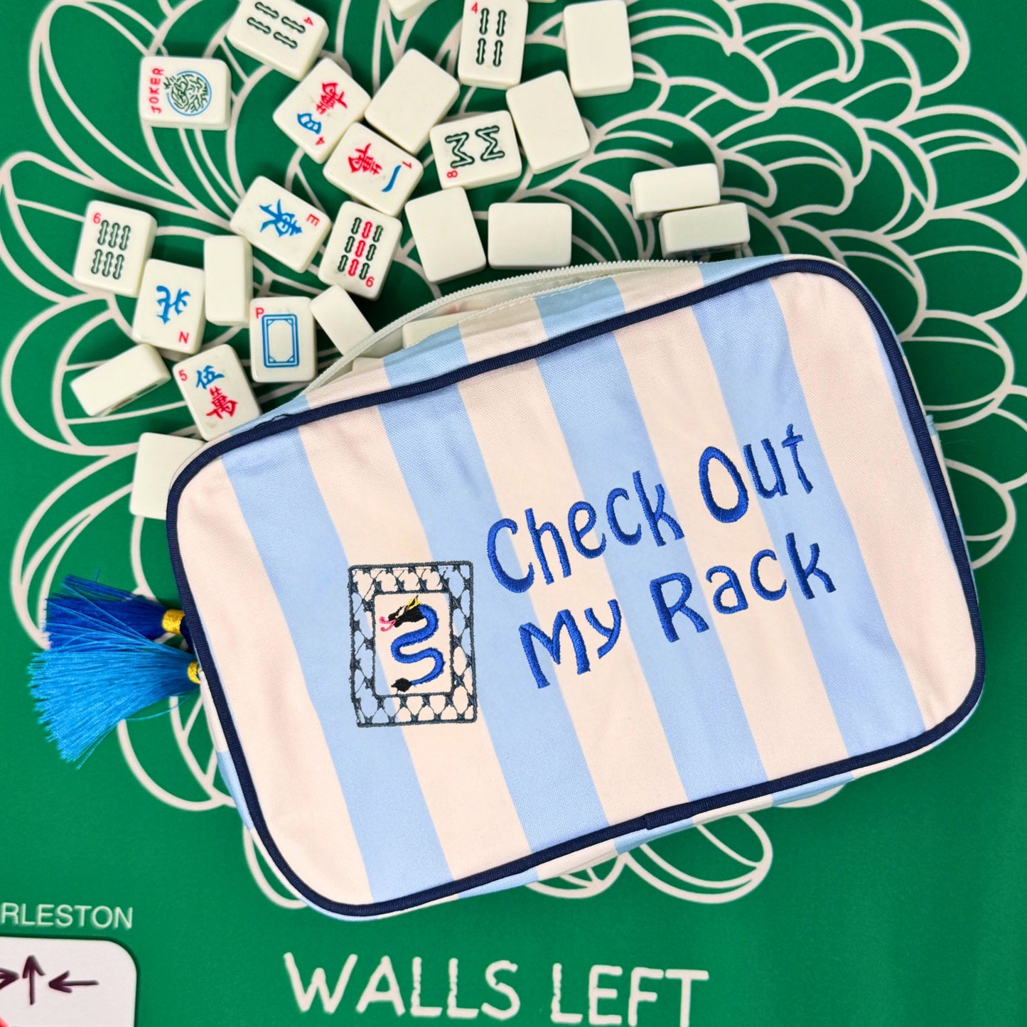 Check Out My Rack Mahjong Tiles Bag