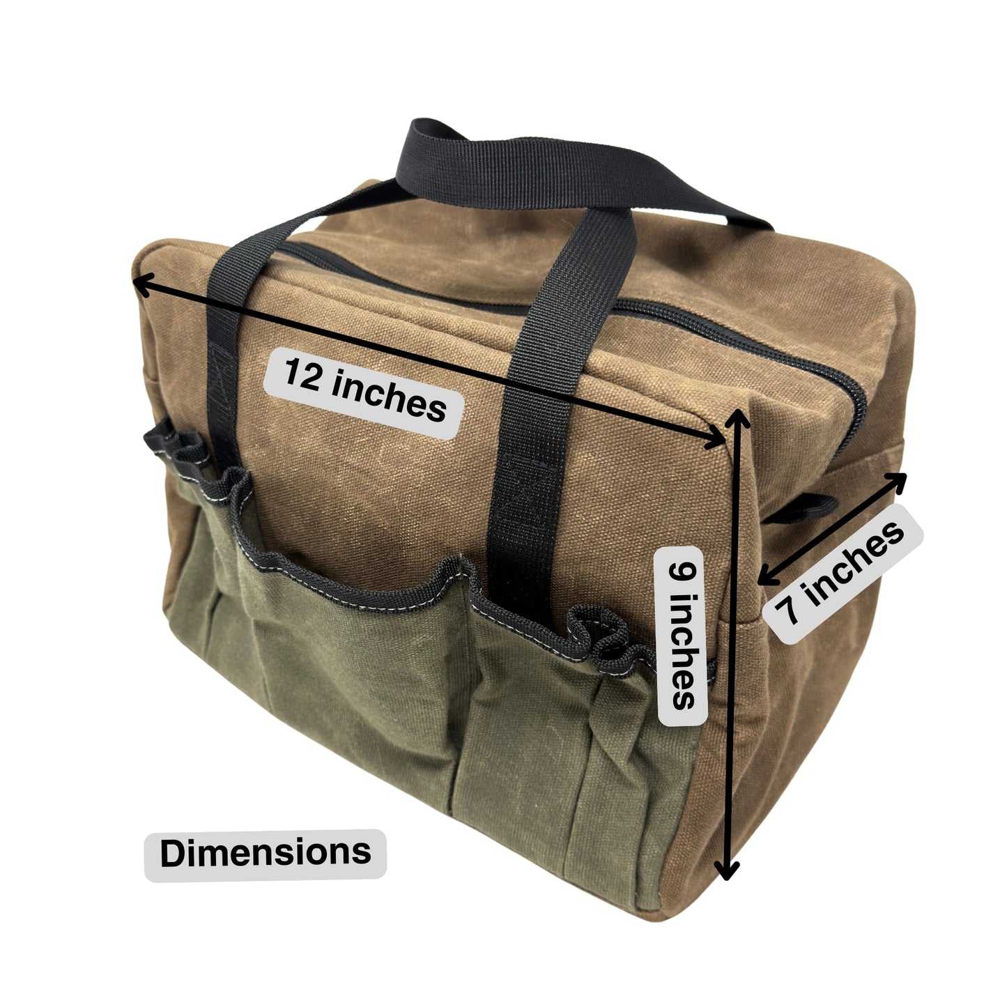 Waxed Canvas Tool Bag